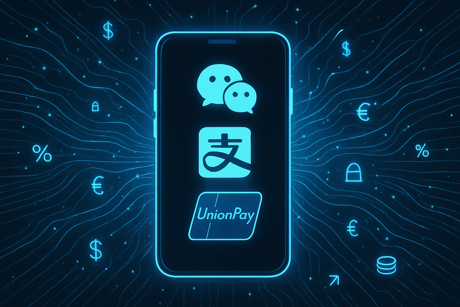 聚合支付运营示意